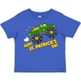 thumbnail image 3 of Inktastic Happy St. Patrick's Day Monster Truck with Leprechaun Boys or Girls Toddler T-Shirt, 3 of 5
