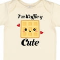 thumbnail image 4 of Inktastic Waffle Pun Im Waffle-y Cute Girls Baby Bodysuit, 4 of 5