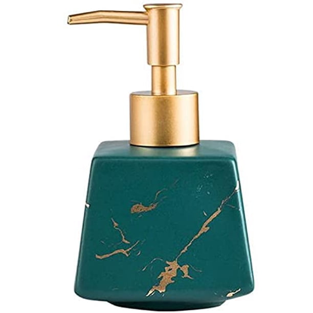 Dispensadores de jabón duraderos Rawiri de 9 oz, dispensadores de jabón en loción de encimera rellenables, botella con bomba para baño, fregadero de cocina, contiene jabón de manos, jabón para platos