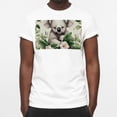 thumbnail image 3 of Koala Men's 100% Cotton White Graphic T-Shirt - Cool and Comfortable Summer Tee - Multiple Sizes and Designs Available - Breathable Casual Apparel for Men, 3 of 5