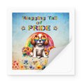 thumbnail image 2 of Wagging Tail Cavalier King Charles Spaniel Celebrates Rainbow Pride LGBT LGBTQ+ Vinyl Sticker Dog Lover Gifts Waterproof Decal Art Decor - 01003, 2 of 5