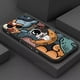 thumbnail image 1 of Funda de silicona cuadrada con dibujos de astronautas para Samsung Galaxy, carcasa suave mate para Samsung Galaxy A13, A23, A33, A53, A73, 5G, A32, A52, A52s, A72, A51, A71 Fivean unisex, 1 of 2