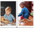 thumbnail image 2 of Kids Small Train Track Bridge Wooden Toy 1Pcs Railway Expansion Part, 2 of 4