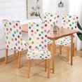 thumbnail image 2 of Yayeee 2 Pack Dining Chair Covers Stretch Parson Chairs Slipcovers Seat Protector, Polka Dot, 2 of 6