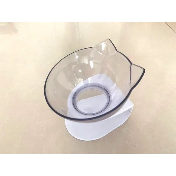 Cuenco de alimentación antideslizante para mascotas, plato con soporte para agua y productos de comida de los animales, ideal para uso de perros y gatos del hogar