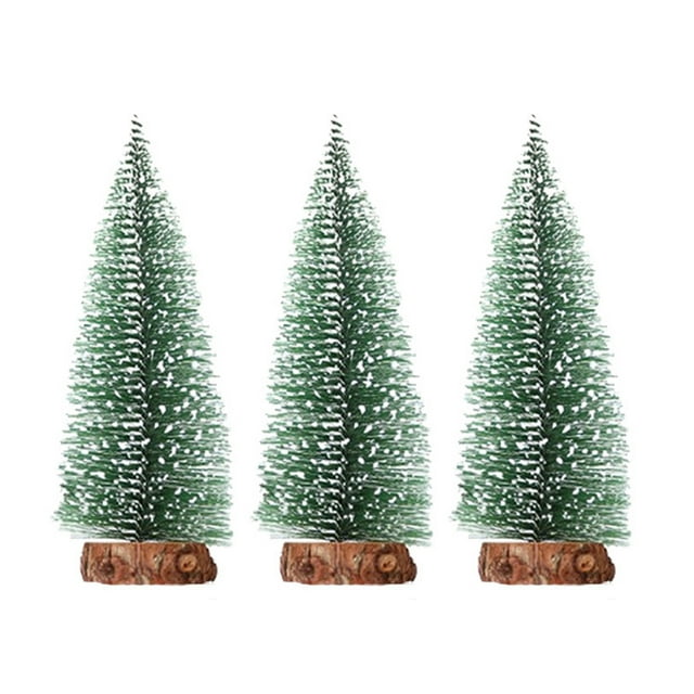 Especificación de 3 piezas: 20 cm Tamaño del paquete: 20x20x7 cm Mini árbol de Navidad ANGGREK Otros