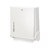 San Jamar T1905WH True Fold Metal Front Cabinet Towel Dispenser, 11 5/8 x 5 x 14 1/2, White