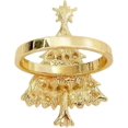 thumbnail image 2 of 12 piezas de servilleteros navideños con botón, anillo para servilletero, anillo de tela, anillo para servilletero de diamantes., 2 of 5