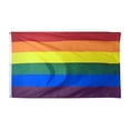 thumbnail image 2 of Drapeau Arc-en-Ciel à Tenir à la Main Ou à Suspendre en Extérieur, Symbole de Fierté LGBT, 2 of 9