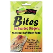 Nature Zone Natural Bites for Bearded Dragons [Reptile, Foods Dry] 2 oz