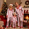 thumbnail image 5 of Family Christmas Pajamas Matching Sets Womens Mens Pjs Long Sleeve Sleepwear Holiday Lounge Sets, 5 of 6