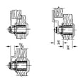 thumbnail image 3 of Compx National 12-Pack Cam Lock with 1-3/16" Cylinder, #C415A Keyed Alike in Bright Nickel Finish, 3 of 4