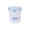 M, variant on Honmine Round Storage Jar with Graduated Lines, Blue Lid Sealing Kitchen Canister, Dry Food Container for Rice, Beans, Flour, Snacks, Pantry, 16 fl oz, Stackable