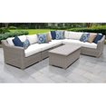 thumbnail image 2 of Coast Ensemble de Meubles de Patio en Osier d'Extérieur 7 Pcs 07b, 2 of 2