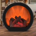 thumbnail image 2 of Electric Fireplaces Simulation Fireplace Light, Artificial Flameless LED Logs, Fire Effect Lights for Thanksgiving and Halloween Decoration, 2 of 5