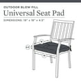 thumbnail image 3 of Mainstays 18" x 19" Turquoise Medallion Rectangle Outdoor Seat Cushion (2 Pack), 3 of 9