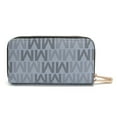 thumbnail image 6 of MKF Collection Hofstra Signature Wristlet Wallet for Women's, Handbag Purse by Mia K - White, 6 of 8