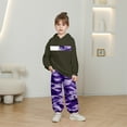 thumbnail image 3 of Tfken Outfits Sets For Child Girls Soft Camouflage Print Sweatshirt Pant Athleisure Long Sleeve Army Green Clothing Set Size 9-10 Years, 3 of 4