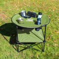 thumbnail image 2 of 28" diameter fabric round portable table, 2 of 7