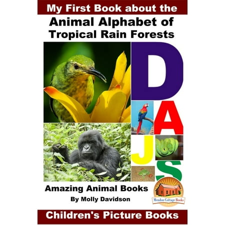 Rainforest Animal Pictures - My First Book about the Animal Alphabet of Tropical Rain Forests: Amazing Animal Books - Children's Picture Books - eBook
