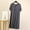 Gray, variant on Nightgown for Women Short Sleeve Round-Neck Loose Fit Modal Sleepwear, Solid Color Robe and Loungewear for Home Wear and Relaxation
