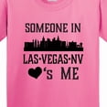 thumbnail image 4 of Inktastic Las Vegas Nevada Someone Loves Me Skyline Youth T-Shirt, 4 of 5