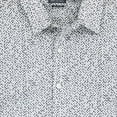 thumbnail image 2 of Van Heusen Mens Gray Mesh Print Long Sleeve Slim Fit Button-Down Shirt XXL, 2 of 2