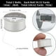 thumbnail image 2 of 100 yardas 2 rollos de hilo de nailon para abalorios de 0,1 mm, hilo de nailon para abalorios, cordón blanco invisible, hilo de nailon para coser, 2 of 9