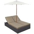 thumbnail image 3 of Convene Double Outdoor Patio Chaise EEI-2180, 3 of 14