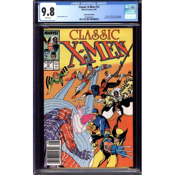 Classic X-Men #12 - CGC 9.8 Comic Book