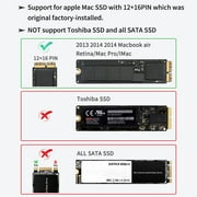 ACASIS 20Gbps External Storage Enclosure for MacBook Air/Pro/iMac 2013-2017 M.2 NVMe SSD