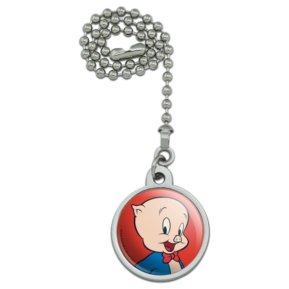 Looney Tunes Porky Pig Ceiling Fan and Light Pull Chain