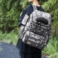 thumbnail image 3 of Graflsoa Durable Green Camo Fishing Backpack with Rain Cover & 4 Tackle Boxes, Spacious Compartments, Multiple Pockets, Comfortable for Outdoor Adventures, 3 of 6