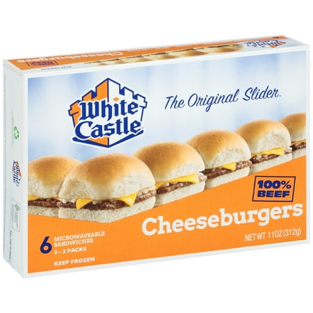 White Castle�� Microwaveable Cheeseburgers 6 ct Box