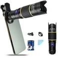 thumbnail image 2 of Yellow Handheld Monocular Telescope 28X Magnification Low Light Night Vision For Bird Watching And Travel, 2 of 7