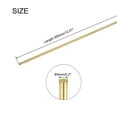 thumbnail image 2 of 5mm x 305mm Brass Round Rod, Metal Solid Shaft Rods Lathe Bar 6pcs, 2 of 5