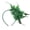 D, variant on Art Deco Feather Mesh Headband - Elegant Retro Polka Dot Hair Accessory for Weddings, Parties, and Celebrations