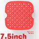 thumbnail image 4 of Silicona Para Freidora De Aire Reutilizables, Insertos Para Freidora De Aire Perforados, Almohadilla De Silicona Antiadherente Para Horno De Vapor Para La Mayoría De Freidoras 2 Alfombrillas Speravity HA026960-01, 4 of 7