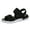 Black, variant on Women's Sandals Hiking Sport Shoes Arch Support Walking Water Sandals for Beach Travel Athletic