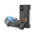 thumbnail image 1 of Power Bank 35000mah Batería Portátil Pila 66w Carga Rápida Eo Safe Imports Negra, 1 of 5