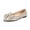 Beige, variant on Willtoo Women Polka Dot Bow Ballet Flats Square Toe Shallow Slip On Mary Jane Shoes Lightweight Soft Sole Fashion Casual Flat Shoes