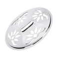 thumbnail image 1 of Guitar Cover Resonator, Silver Guitar Cavity Cover Plate Perforated Stainless Steel  for Instrument Upgrade, 1 of 7