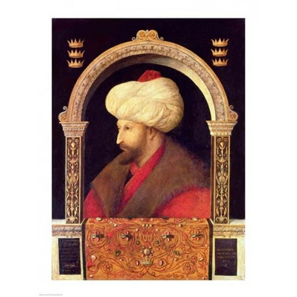 Posterazzi BALBAL72627 The Sultan Mehmet II Poster Print by Giovanni Bellini - 18 x 24 in.