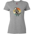thumbnail image 3 of Inktastic Dinosaur Skeleton Halloween Women's T-Shirt, 3 of 5