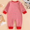 thumbnail image 4 of CAUYDY Baby Boys Sleepers Newborn Clothes 3 6 9 Months 1T 2T Fall Winter Preemie Long Sleeve Romper Infant Boy Comfy Pajamas Toddler Loungewear Red for Sizes 12-18 Months, 4 of 5