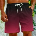 thumbnail image 4 of Srogem Men's Shorts Casual Elastic Waist Drawstring Summer Beach Vacation Yoga Golf Shorts with Pockets, 4 of 9