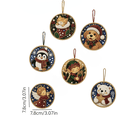 thumbnail image 2 of Kiddiway Christmas Diamond Art Ornament Set — Pearl Painting Craft Kit with Festive Design, Tree Hanging Decor, Creative Hobby Gift, 2 of 4
