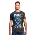 thumbnail image 5 of Demon Slayer Joy Sorrow Anger Pleasure Men's Black Crew Neck Short Sleeve T-shirt - XXL, 5 of 7
