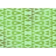 thumbnail image 1 of Ahgly Company Indoor Rectangle Patterned Light Green Area Rugs, 7' x 9', 1 of 1