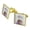 Gold, variant on So Cute Cat Kitten Catastrophic Square Cufflink Set - Silver or Gold